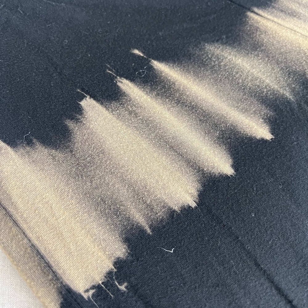 Lilyful black flared tye dye pants